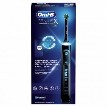 Oral-B Genius X Midnight Black Ηλεκτρική Οδοντόβουρτσα